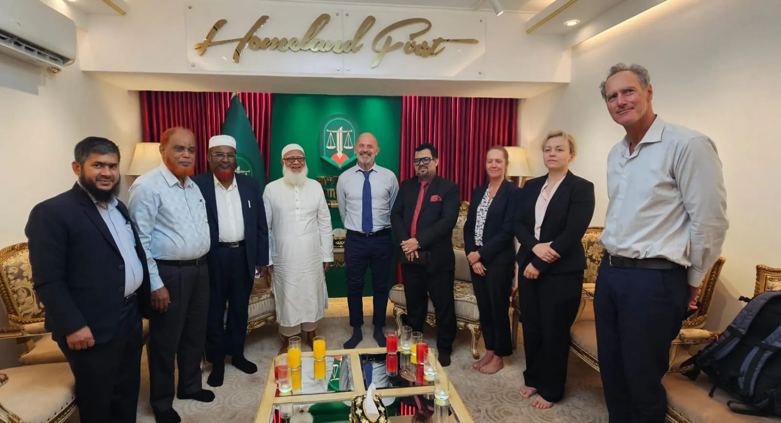 আমীরে জামায়াতের সঙ্গে ইইউ ইলেকশন অবজারভেশন মিশনের উচ্চ পর্যায়ের প্রতিনিধি দলের সৌজন্য সাক্ষাৎ