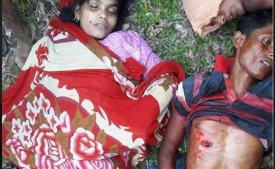 নো-ম্যান্স ল্যান্ডের এক দম্পতি যেভাবে গুলিতে ঝাঁঝরা হয়ে গেল