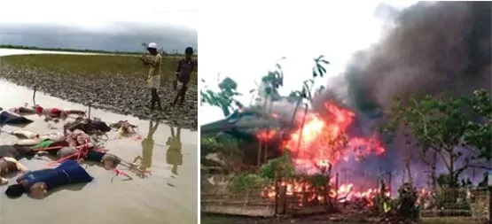 মৃত্যুঝুঁকিতে পাহাড়ে আটকা পড়া ৩০ হাজার রোহিঙ্গা