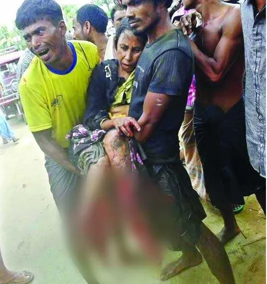 মিয়ানমার সীমান্তে স্থলমাইন