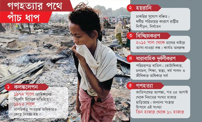 নীলনকশায় রোহিঙ্গা নিধন