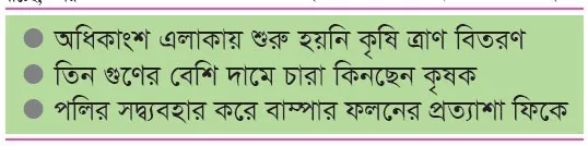 দিশেহারা কৃষক