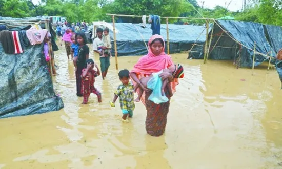দুর্ভোগ পিছু ছাড়ছে না রোহিঙ্গাদের