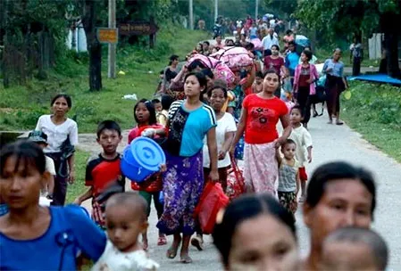 রাখাইনে এখন যা হচ্ছে