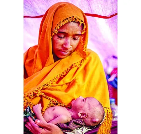 সন্তানের নাড়ি কাটার সময়ও পাননি হামিদা