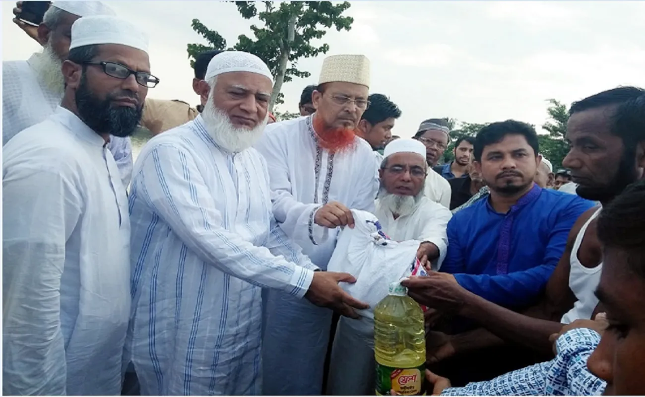 সাধ্যমত সহযোগিতা নিয়ে বন্যা দূর্গতদের পাশে দাড়াঁনঃ ডা: শফিকুর রহমান