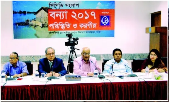 বন্যায় ১৫ হাজার কোটি টাকার তিবাঁধ নির্মাণে হরিলুট হয়নি : পানিসম্পদমন্ত্রী