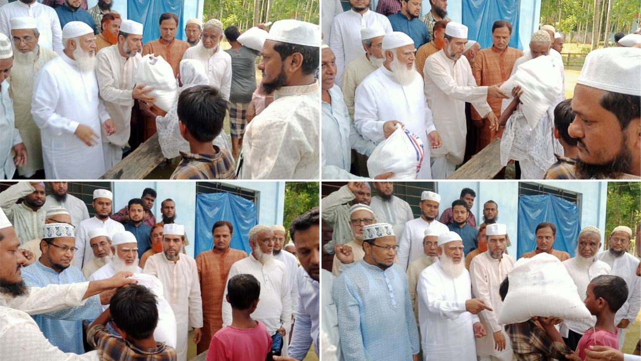 বন্যার্ত পানিবন্দি মানুষের পাশে দাঁড়ানো আমাদের ঈমানী দায়িত্ব