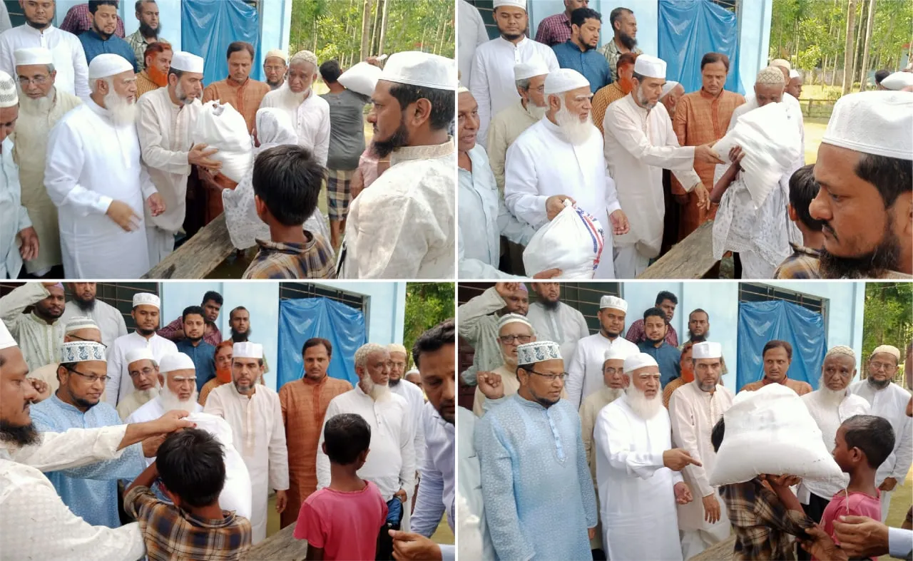বন্যার্ত পানিবন্দি মানুষের পাশে দাঁড়ানো আমাদের ঈমানী দায়িত্ব
