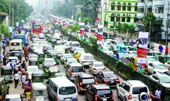 তীব্র যানজটে ভোগান্তির একশেষ