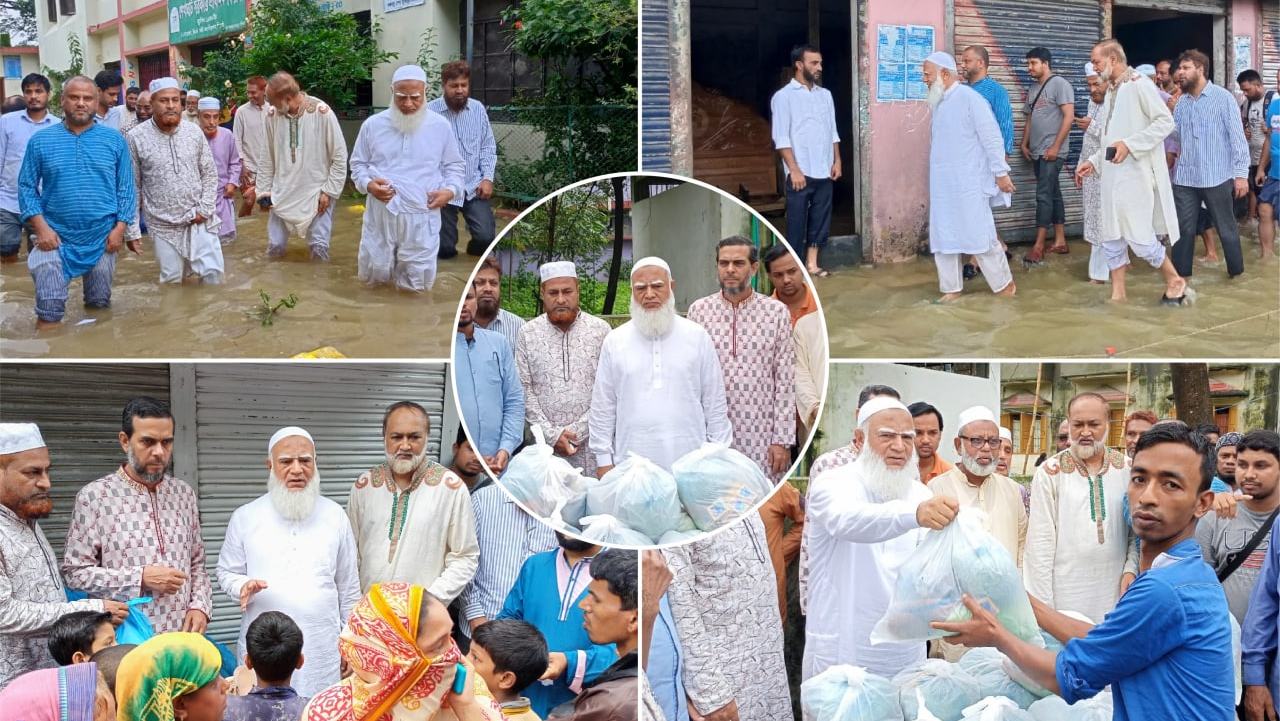 সিলেট অঞ্চলের মানুষের এই দুর্যোগে আর্তমানবতার কল্যাণে জামায়াত পাশে রয়েছে