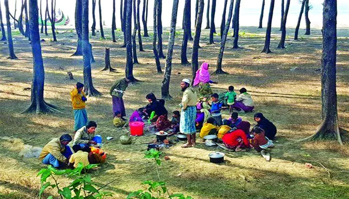 টেকনাফে পৌঁছেছে আরও ৩০০