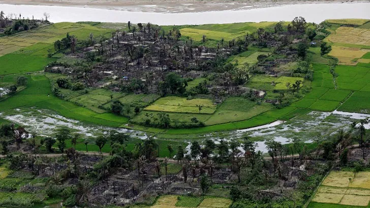 রোহিঙ্গাদের ৬০০ একর জমিতে নতুন পুলিশ রেজিমেন্ট গড়ছে মিয়ানমার