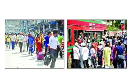 চরম ভোগান্তিতে সাধারণ মানুষ