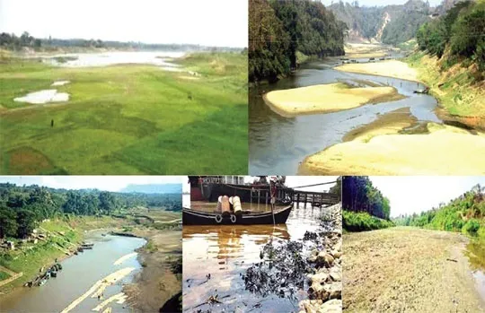 চট্টগ্রামের নদ-নদী ধু ধু বালুচর