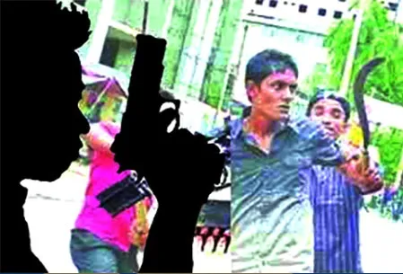 বেপরোয়া কিশোর গ্যাং, ঝরছে রক্ত