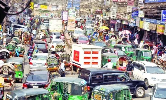 বন্দরনগরীর বাসিন্দাদের নিত্যসঙ্গী যানজট
