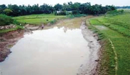 গোমতীর শাখা নদীগুলো এখন সঙ্কীর্ণ খাল