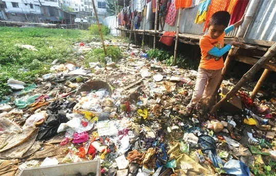 ঢাকার জলাশয় ময়লার ভাগাড়
