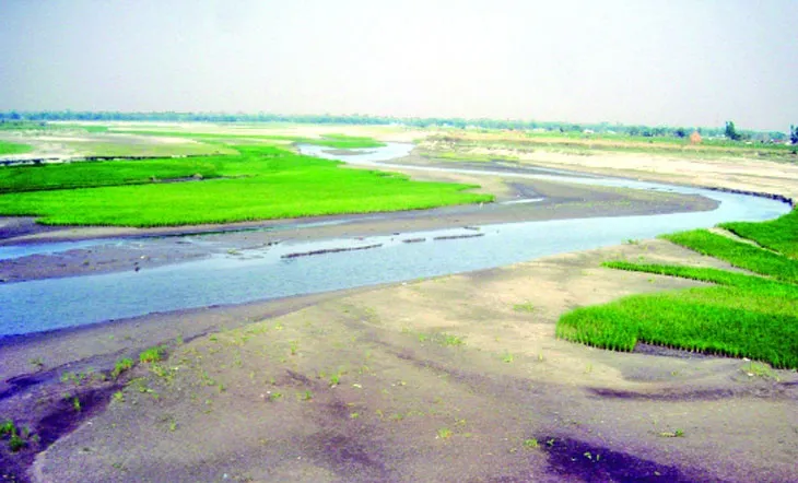 জামালপুরে ব্রহ্মপুত্র এখন মরা খাল!