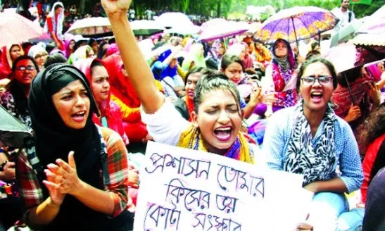 বেসরকারি ভার্সিটির শিক্ষার্থীরা আন্দোলনে; রাজধানী ছিল অচল