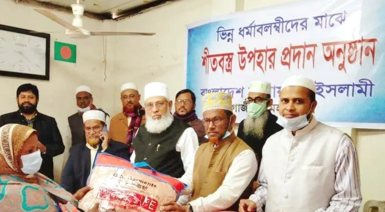 জামায়াত মানবতার কল্যাণে কাজ করে যাবে - আ ন ম শামসুল ইসলাম