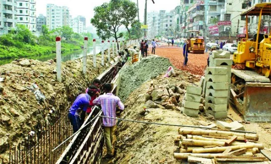 বর্ষায় দুর্ভোগের অন্ত থাকবে না বনশ্রীর বাসিন্দাদের