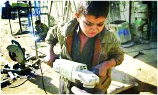 ঝুঁকিপূর্ণ শ্রমে ১৩ লাখ শিশু