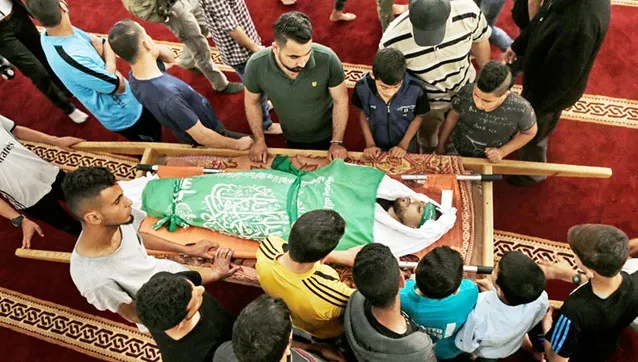 ৬০ শহীদ নিয়ে ফিলিস্তিনীদের নাকবা দিবস পালন