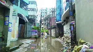 মিরপুর সেনপাড়া পর্বতা এলাকা দুর্ভোগের অন্ত নেই