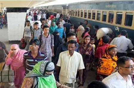 ঈদ যাত্রায় বাসে ভাড়া নৈরাজ্য, ট্রেনে শিডিউল বিপর্যয়