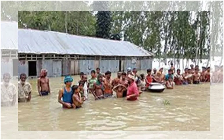 বন্যার ঝুঁকিতে দেশ
