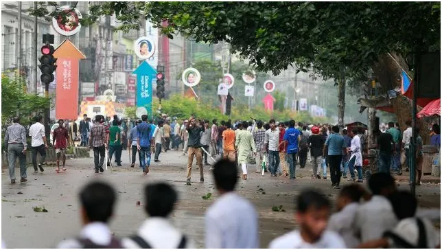 দিনভর উত্তপ্ত ধানমন্ডি