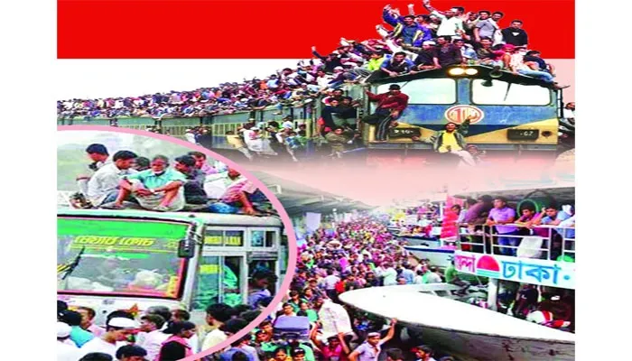 সড়কে ধীরগতি ট্রেনেও বিলম্ব