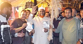 খুলনা-৫ আসনে গোলাম পরোয়ারের গণসংযোগ