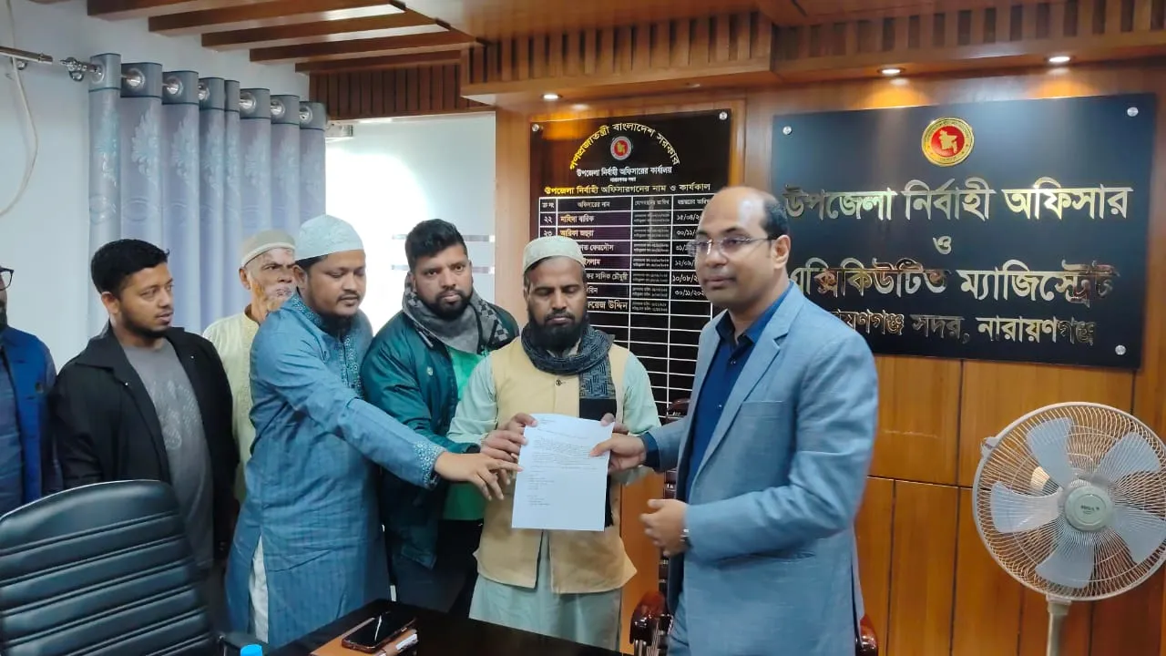 ধলেশ্বরী নদীর উপর অবিলম্বে ব্রিজ নির্মাণের দাবি মাওলানা আবদুল জব্বারের