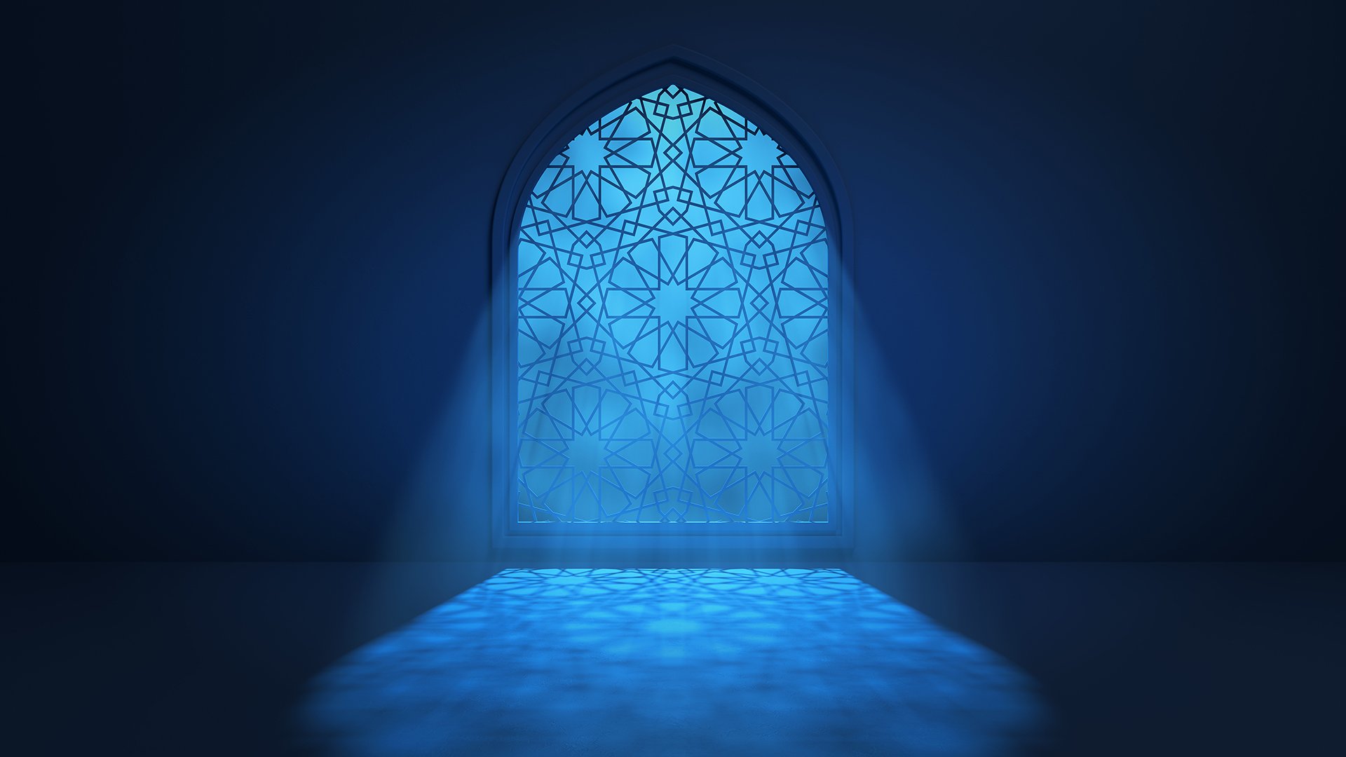 moon-light-shine-through-window-into-islamic-mosque-interior