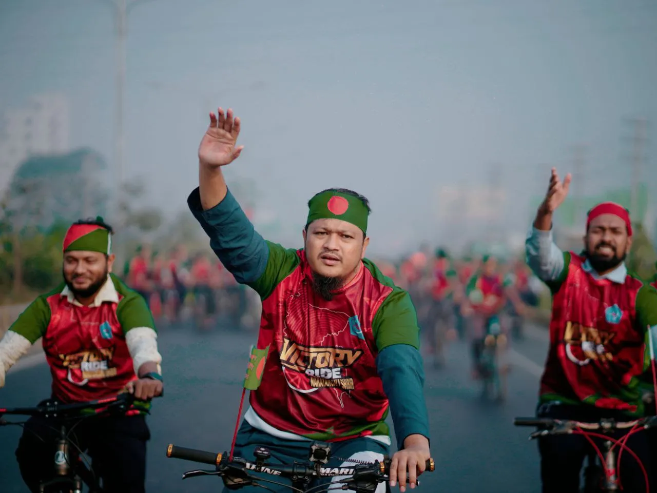 ছাত্রশিবিরের সাইকেল র‌্যালীতে মাওলানা আবদুল জব্বার