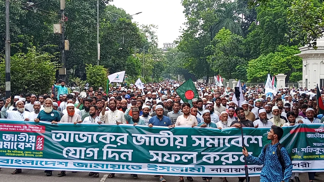 জনসমুদ্রের এই সমাবেশ ইতিহাস হয়ে থাকবে-মুহাম্মদ আবদুল জব্বার
